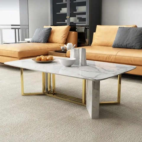 BÀN TRÀ SOFA MẶT ĐÁ - BT18