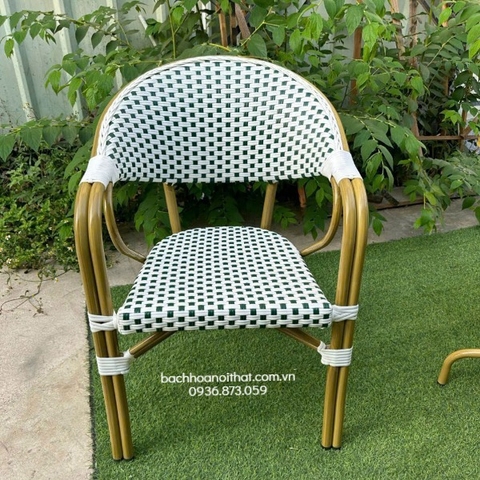 GHẾ NHÔM GIẢ MÂY SÂN VƯỜN - SV18