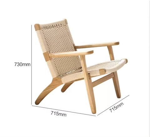 Ghế Sofa Cafe Plank II Đan Dây - GDD15