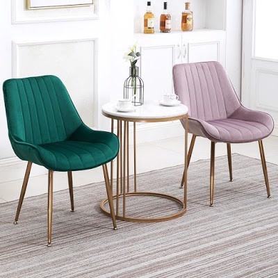 GHẾ LOFT CHÂN INOX MẠ VÀNG - GAN22