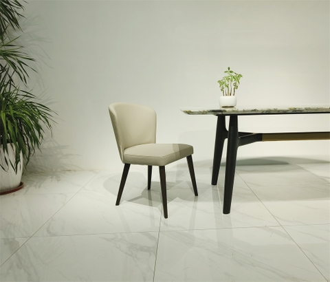 Ghế Gỗ Nệm Vải Không Tay - GAG79