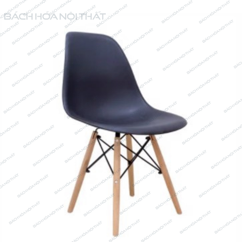GHẾ EAMES MẶT NHỰA CHÂN GỖ