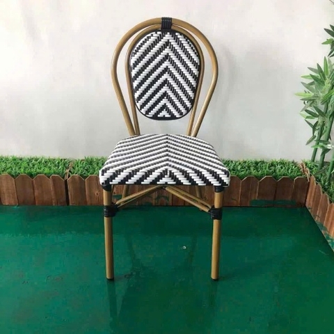 GHẾ SÂN VƯỜN ĐAN MÂY NHỰA - SV14