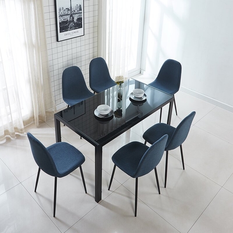 BÀN ĂN MẶT KÍNH - BAMK01