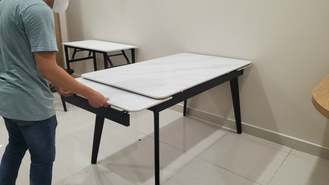 BÀN ĂN THÔNG MINH MẶT ĐÁ CERAMIC KÉO DÀI - BAMD106