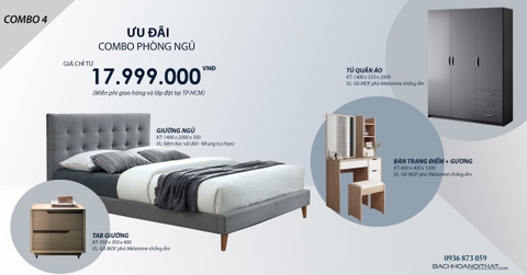 COMBO PHÒNG NGỦ - PN03