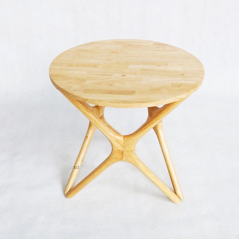 BÀN CAFE CHÂN SAO GỖ TỰ NHIÊN - BCF14