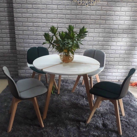 BỘ BÀN GHẾ CAFE 4 GHẾ - CF02