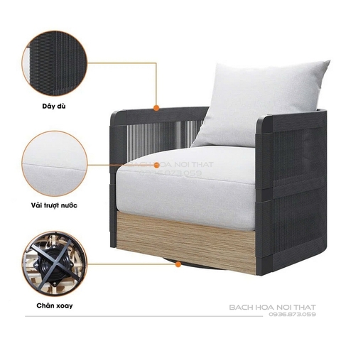 Ghế Sofa Ngoài Trời GD31