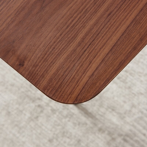 BÀN ĂN GỖ CHÂN CÔN - BAG26