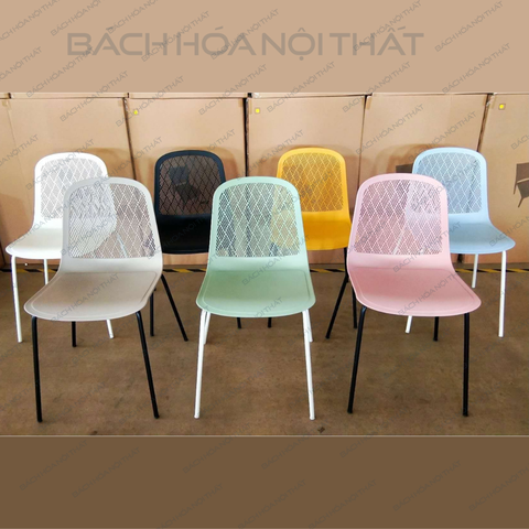 GHẾ NHỰA ĐÚC CAO CẤP CHÂN SẮT - 3003A