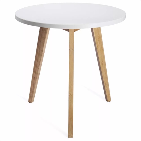 BÀN CAFE CHÂN 3 CẠNH MẶT GỖ MDF - BCF13