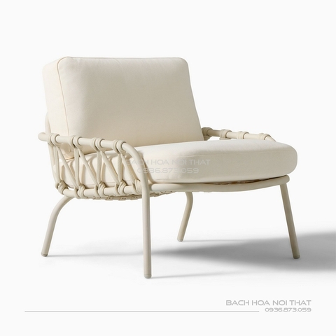 Ghế Sắt Ngoài Trời Bọc Nệm GD36