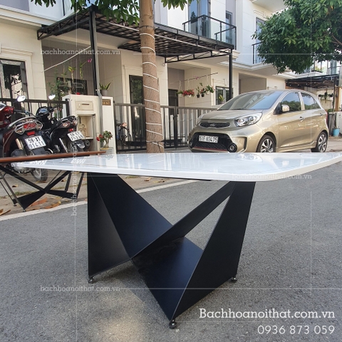 BÀN TRÀ SOFA MẶT ĐÁ CAO CẤP - BT102