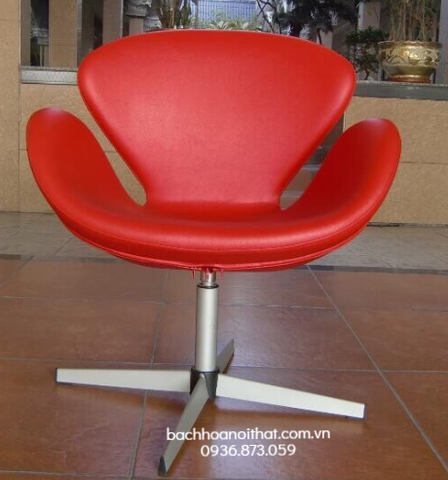 GHẾ THƯ GIÃN MẶT NỆM CHÂN INOX - GTG05