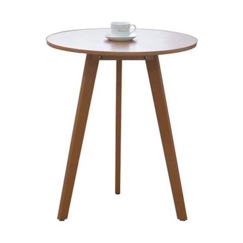 BÀN CAFE CHÂN 3 CẠNH MẶT GỖ MDF - BCF13