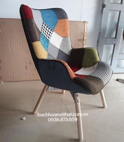 GHẾ THƯ GIÃN EAMES CHÂN GỖ - GTG08