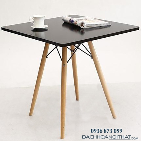 BÀN CAFE VUÔNG MẶT GỖ MDF - BCF20
