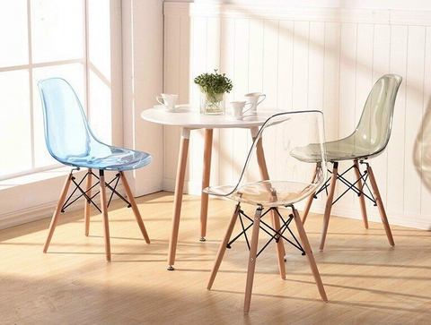 BÀN CAFE EAMES TRÒN CHÂN 3 TRỤ - BCF25