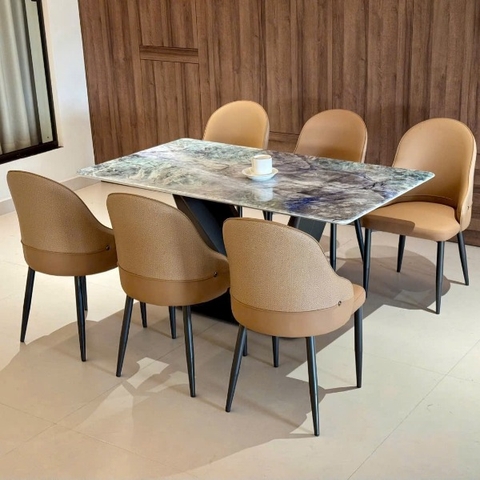 Ghế Ăn Chân Sắt Bọc Nệm Nhập Khẩu - GAN160