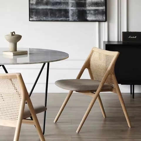 Ghế Ăn Japandi Mộc Mạc - GDM27