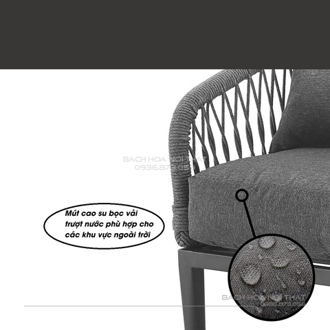 Ghế Khung Sắt Ngoài Trời GD13