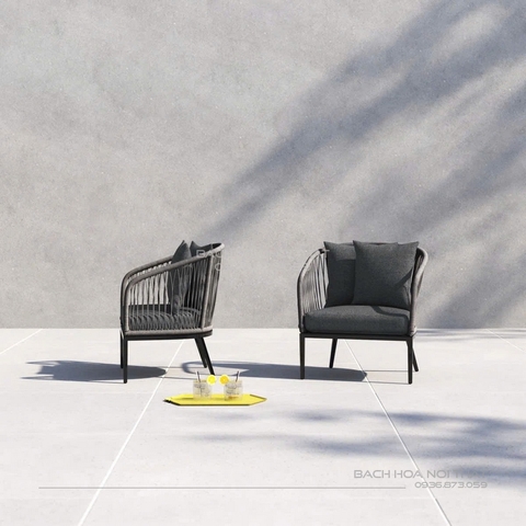 Ghế Khung Sắt Ngoài Trời GD13