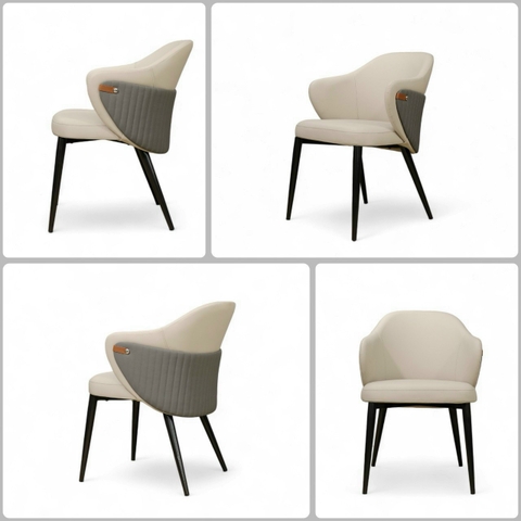 GHẾ ĂN CHÂN SẮT BỌC NỆM - GAN133