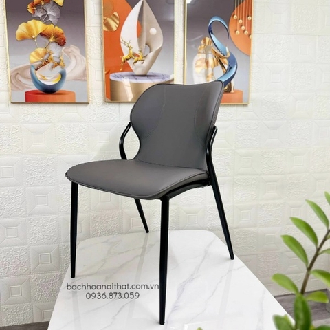 GHẾ ĂN BỌC NỆM CHÂN SẮT - GAN136