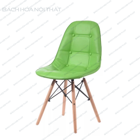 GHẾ EAMES BỌC NỆM CHÂN GỖ