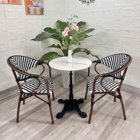 GHẾ MÂY NHỰA NGOÀI TRỜI - SV15