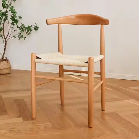 Ghế Bull Gỗ Đan Dây Dù - GDD3