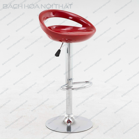 GHẾ BAR MẶT NHỰA CHÂN SẮT - BAR1