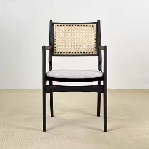 Ghế Gỗ Đan Mây Indochine - GDM23