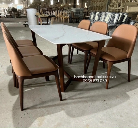 BỘ BÀN ĂN CONCORDE 4 GHẾ GRACE - BBA4