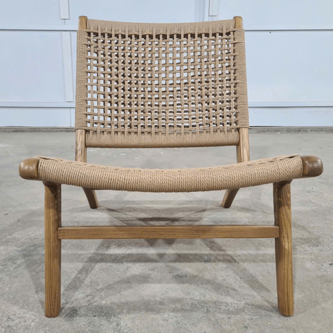 GHẾ SOFA GỖ ĐAN DÂY THƯ GIÃN - SFG59