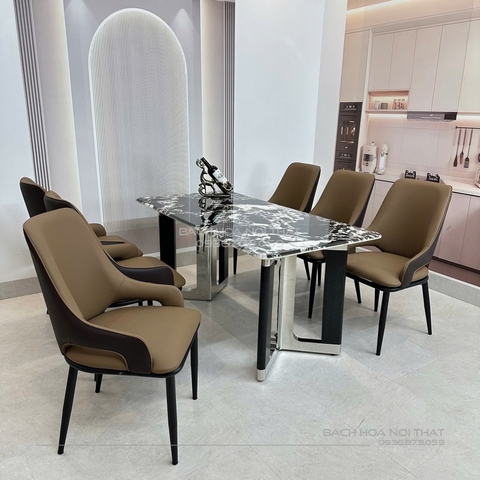 Ghế Ăn Bọc Da Chống Trầy Xước - GAN167