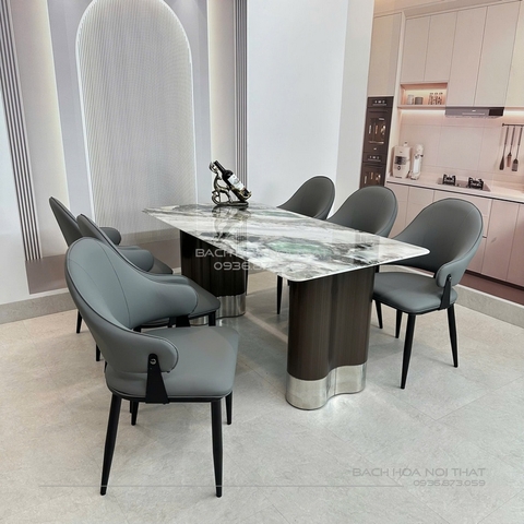 Ghế Ăn Bọc Da Êm Ái – GAN200