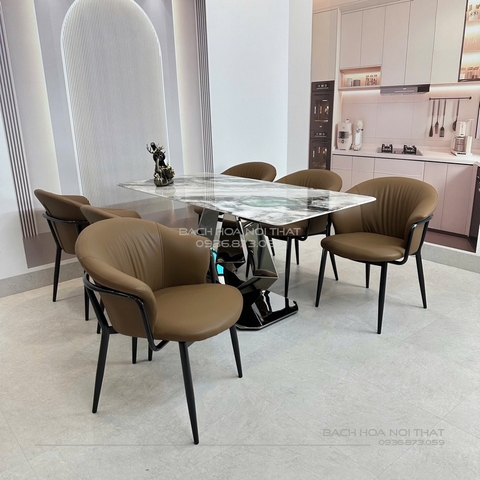 Ghế Ăn Bọc Nệm Cao Cấp - GAN203