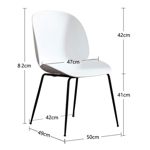 GHẾ GUBI MẶT NHỰA