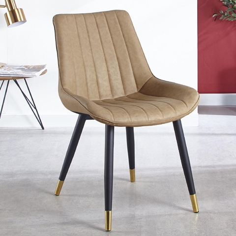 GHẾ ĂN LOFT NHẬP KHẨU BỌC DA - GNK3