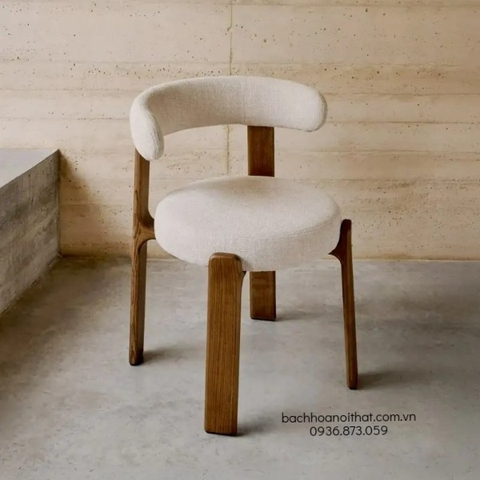 GHẾ ĂN GỖ TỰ NHIÊN - GAG90