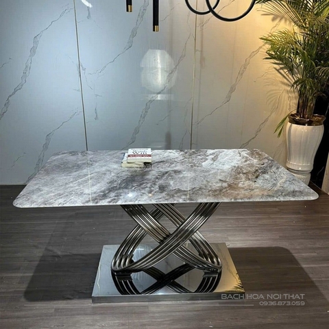 Chân Bàn Ăn Inox Cao Cấp Chữ X - K221