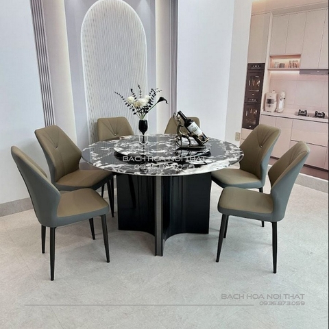 Chân Bàn Ăn Tròn Inox Nhập khẩu - K222