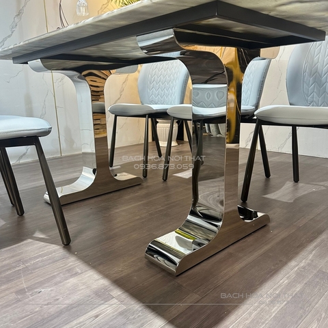 Chân Bàn Ăn Inox Giá Tốt – K237