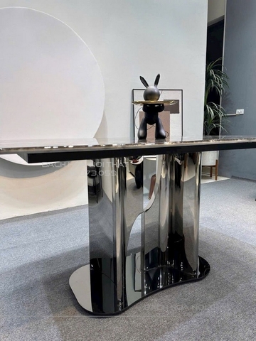 Chân Bàn Ăn Inox Mạ Titan Cao Cấp – K240