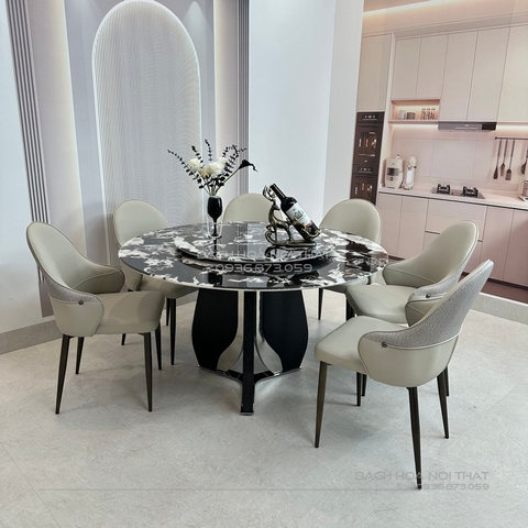 Chân Bàn Ăn Gỗ Sồi Hiện Đại - K242