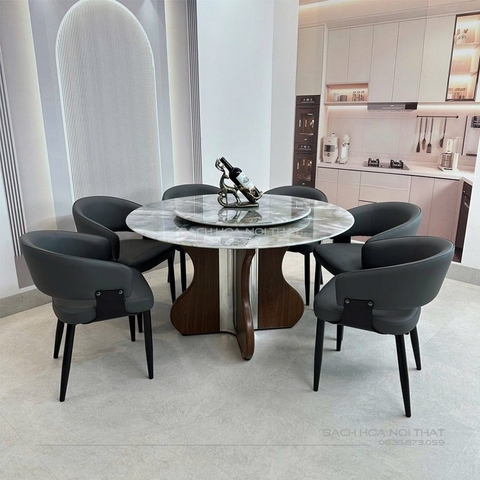 Chân Bàn Ăn Trụ Giữa Cho Bàn Tròn– K247