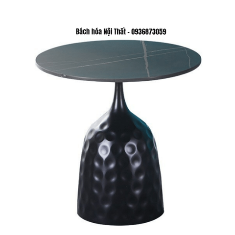 BÀN TRÀ SOFA MẶT ĐÁ CHÂN SẮT - BT133