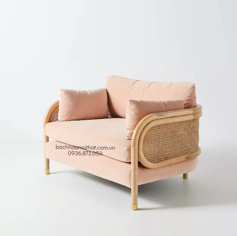 GHẾ SOFA TỰA MÂY HEATHERFIELD ĐƠN - SFG38